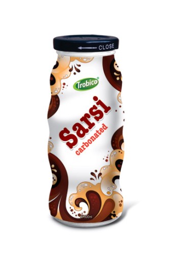 300ml Sarsi carbonated Glass bot